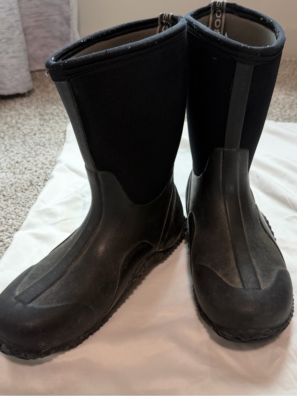 Bogs Women's Black Tall Waterproof Rain & Snow Boots - Picture 2 of 5